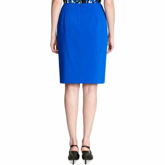 Calvin Klein Plus Size Embellished Pencil Skirt - Picture 2 of 9